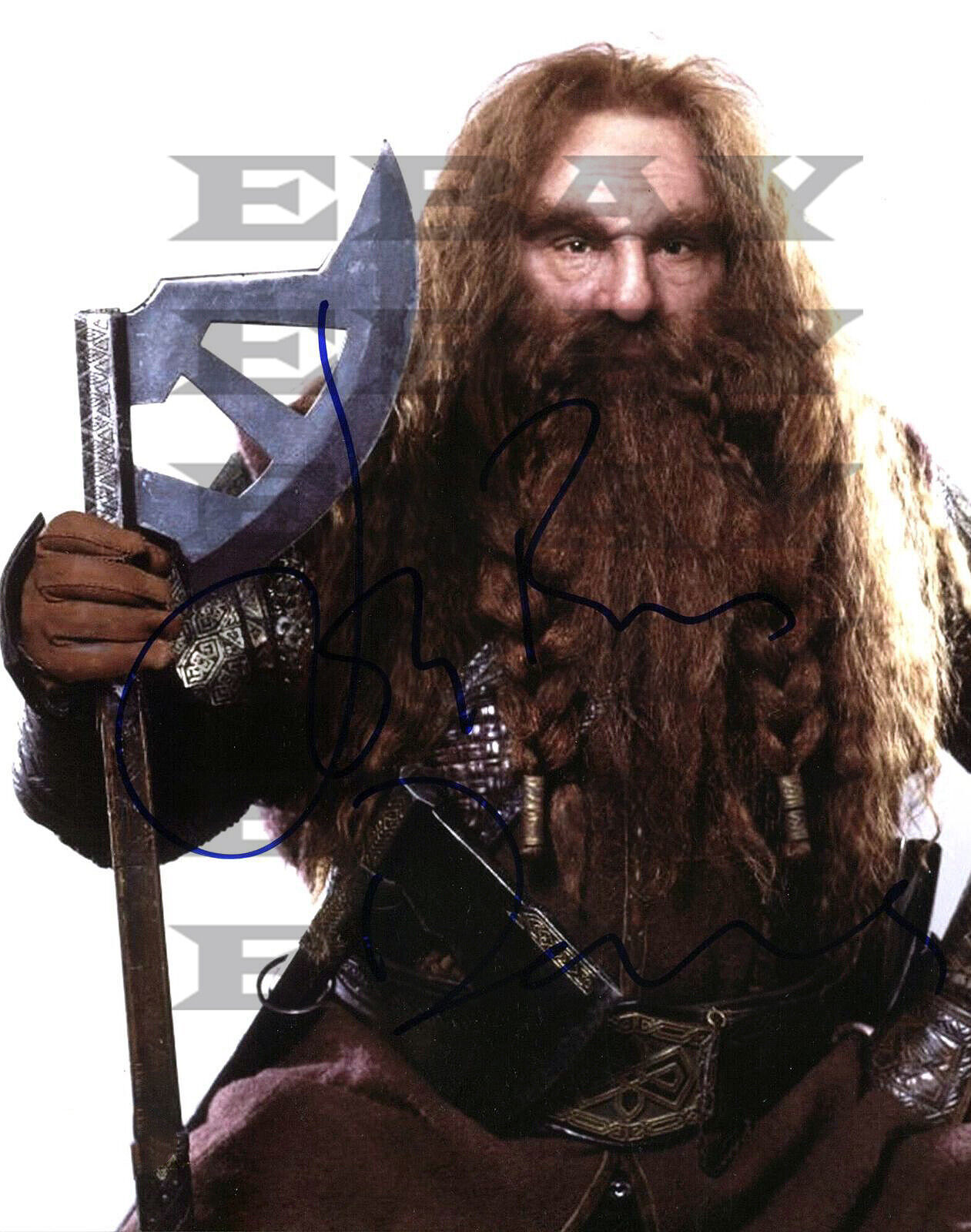 John Rhys-Davies Lord Of The Rings Gimley Autographed Signed 8x10 Photo Poster painting Reprint