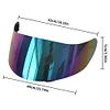 Full Face Helmet Visor Lens Anti-fog Moto Windshield Capacete for AGV K5 K3SV K1