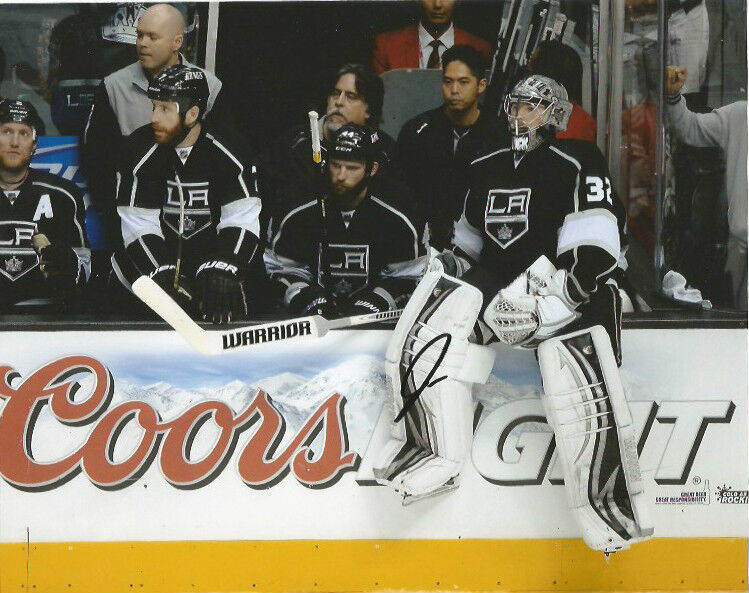 Los Angeles Kings Jonathan Quick Signed Autographed 8x10 Photo Poster painting COA