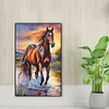 Diamond Painting -DIY Full Round Drill Horse(40*60CM)