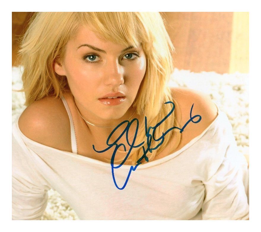 ELISHA CUTHBERT AUTOGRAPHED SIGNED A4 PP POSTER Photo Poster painting PRINT 2