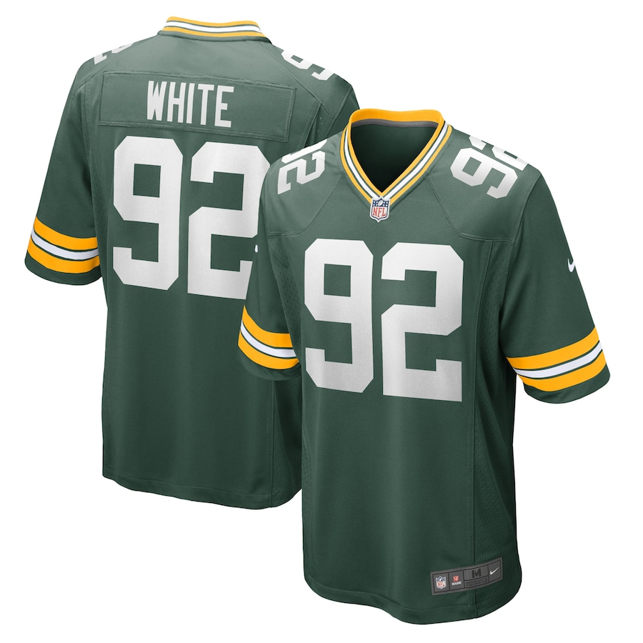 Green Bay Packers Reggie White Green Retired Jersey mysite