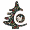 DIY Pearl Diamond Painting Acrylic Stand, Christmas Tabletop Decoration, Special Shaped Diamond Art Craft Kit for Home Decor