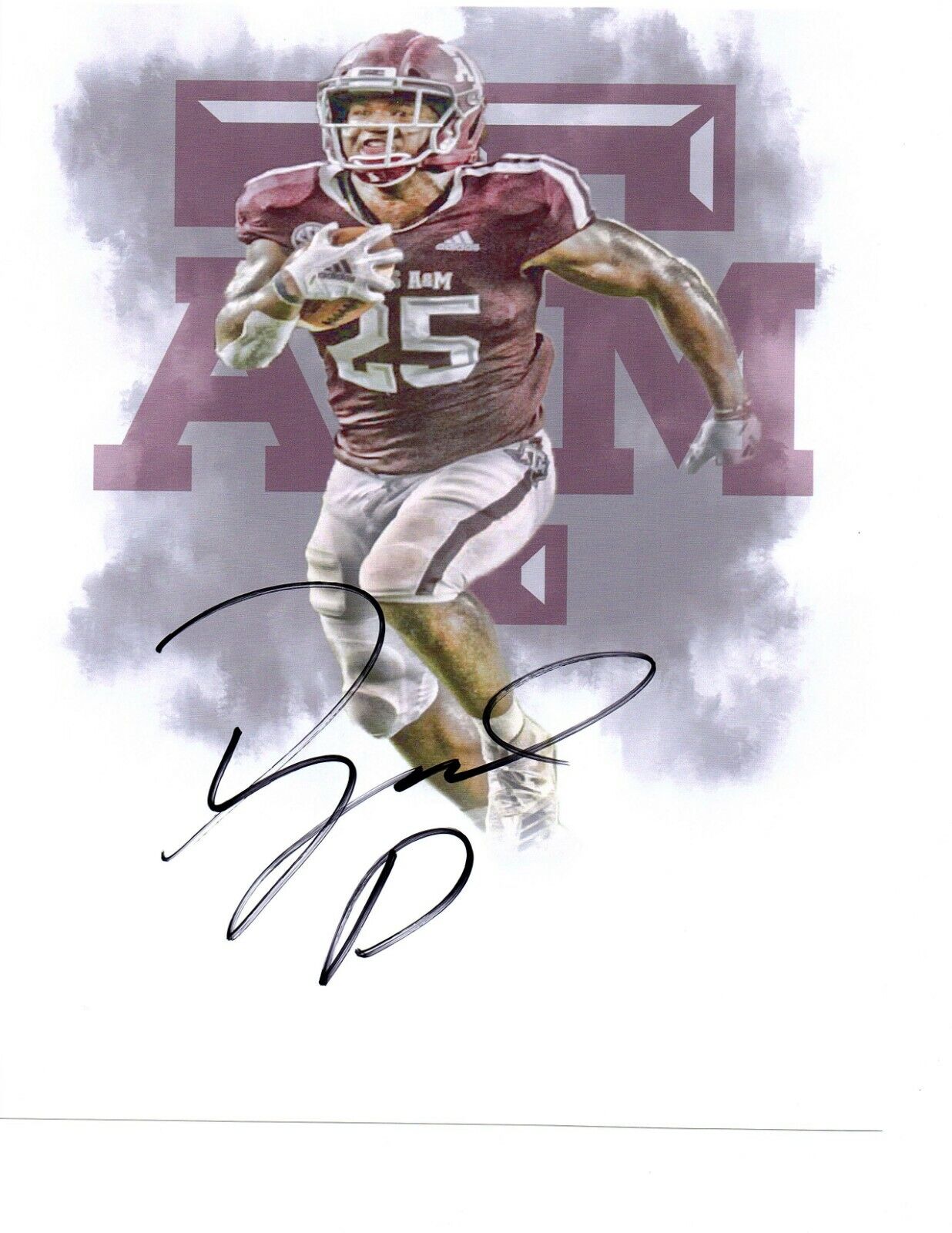 Tyrel Dodson Texas A&M Aggies signed autographed 8x10 football Photo Poster painting 2019 Draft!