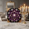 DIY Pearl Painting Purple Mandala for Home Decor with Frame(30*30cm)