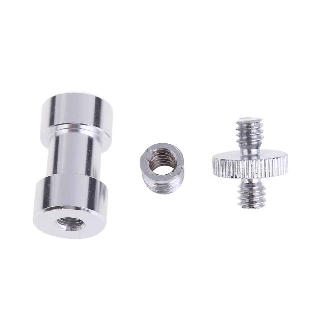 

3 In 1 1/4 3/8 Inch Tripod Screw To Flash Mount Holder Camera Adapter, 501 Original