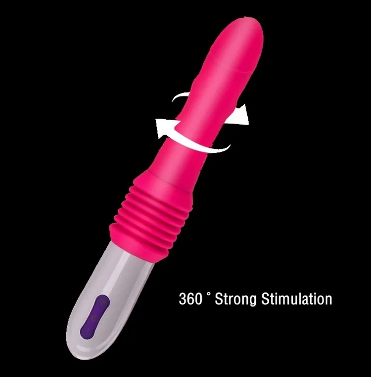 Automatic Telescopic Vibrator with G Spot Vibration Massager