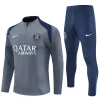 Paris Saint-Germain 25-26 1/4 Zip Tracksuit  Gray Chandal
