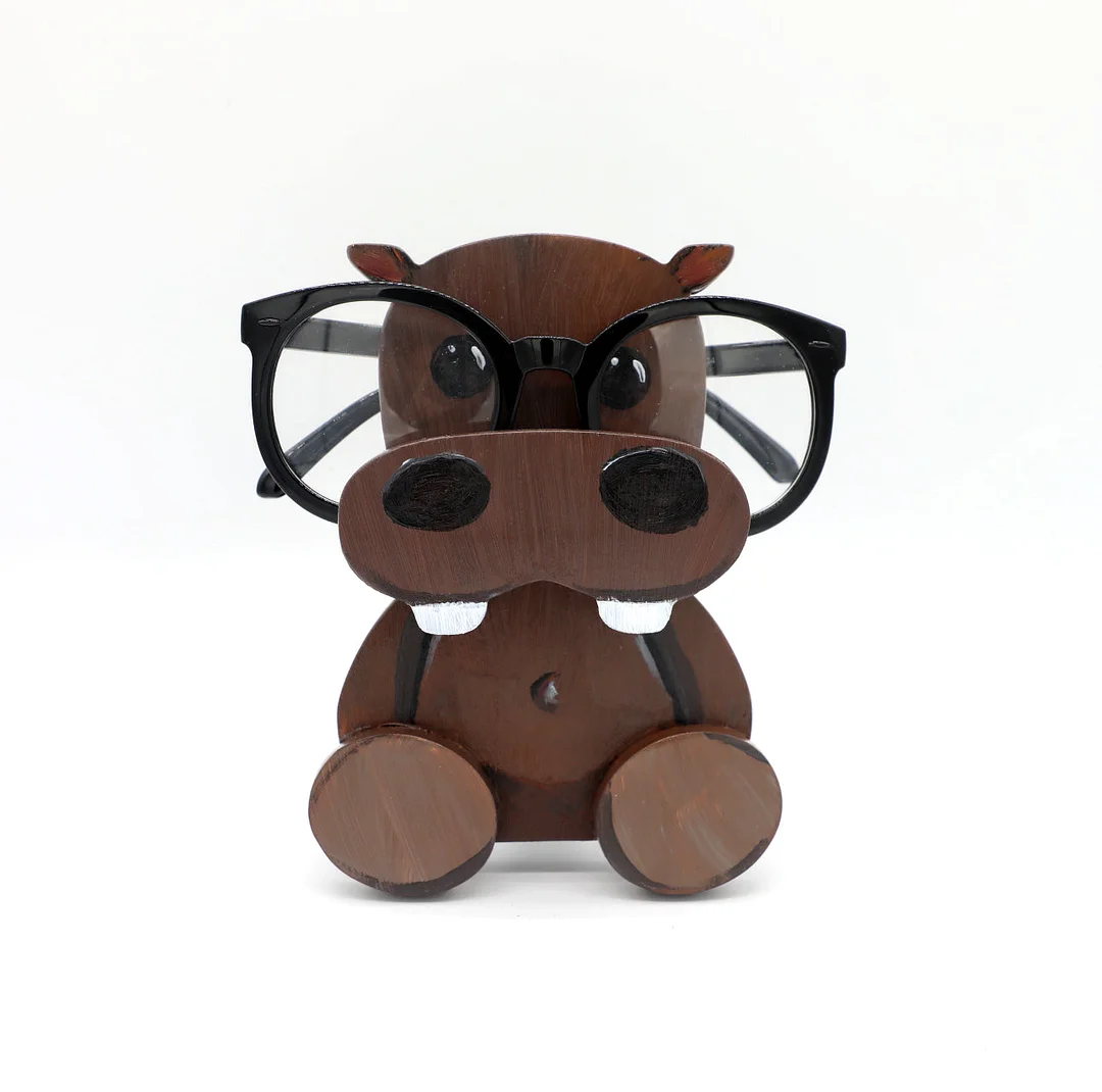 Hippo Animal Glasses Holder