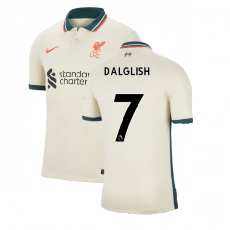 Maillot FC Liverpool Kenny Dalglish 7 Extérieur 2021/22