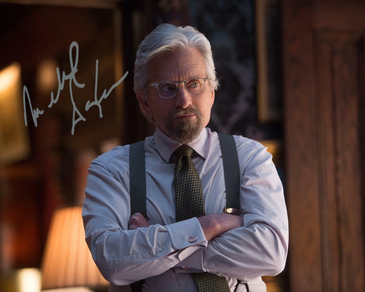 MICHAEL DOUGLAS Ant-man SIGNED AUTOGRPHED 10 X 8