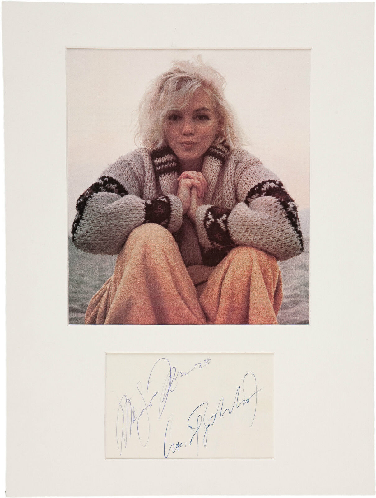 MARILYN MONROE Signed Photo Poster paintinggraph - Film Actress & Sex Symbol - preprint