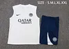 2025/2026 Inter Milan Pre-Match Training White Vest+Shorts Football1:1 Thai Quality