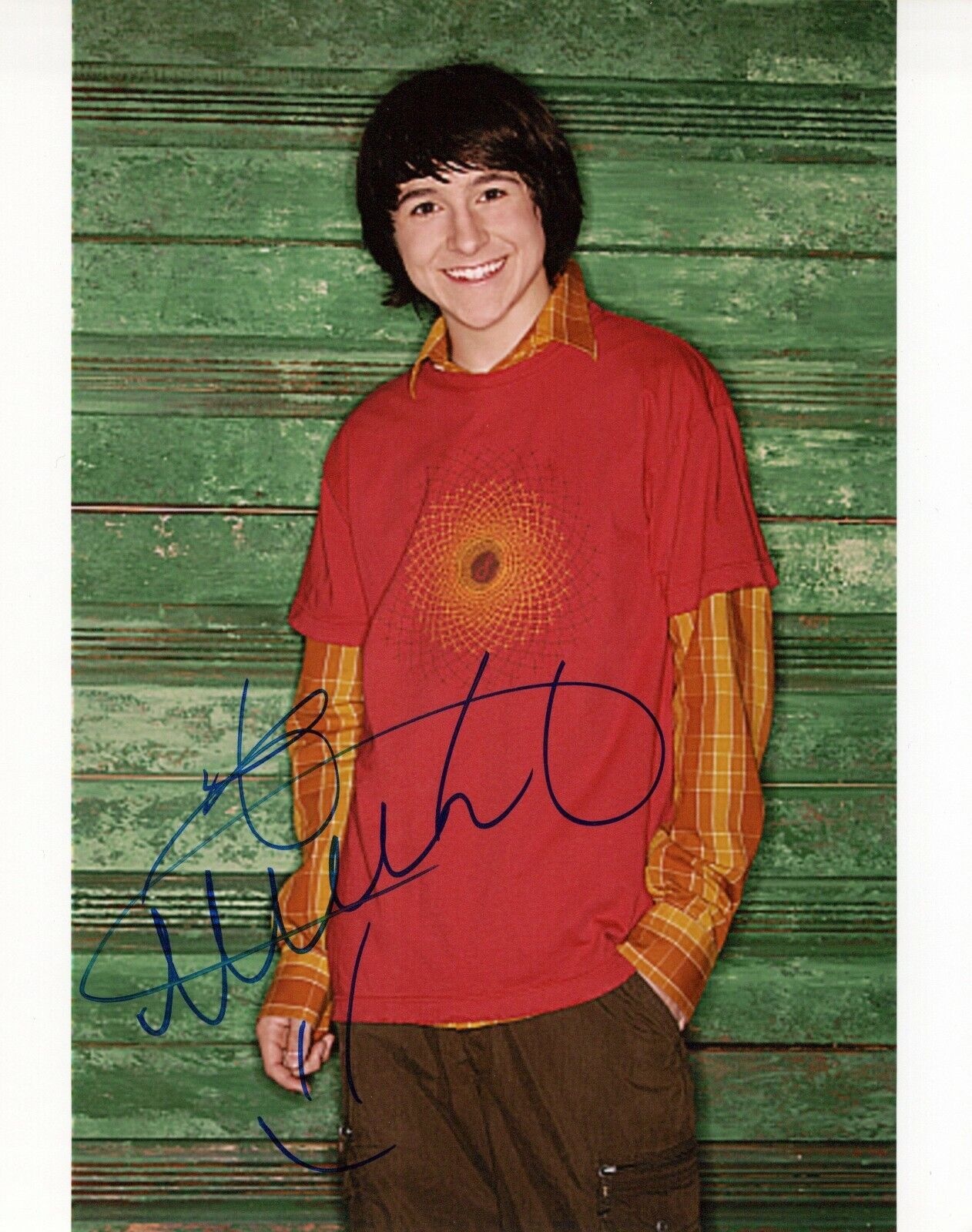 Mitchell Musso head shot autographed Photo Poster painting signed 8x10 #4