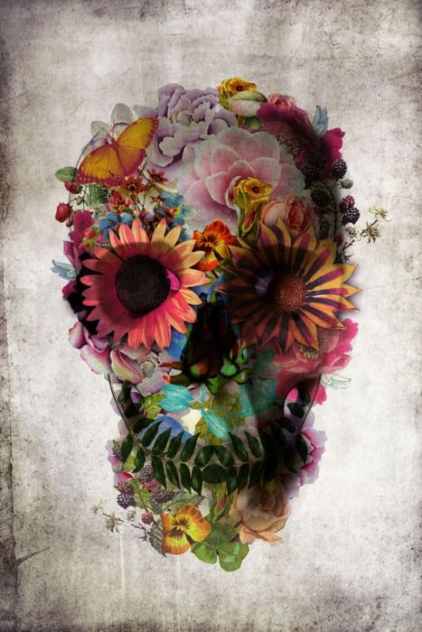 

Garden Skull Light – Paint By Numbers - 40*50CM, 501 Original