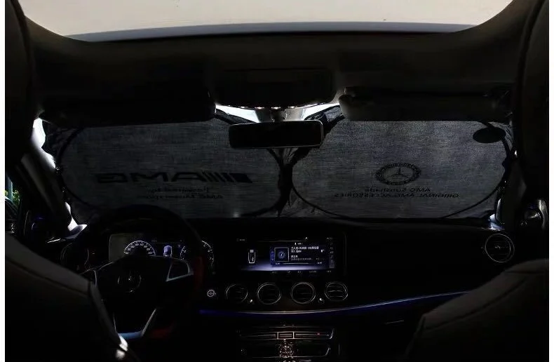 Car customized front windshield sun visor (with car LOGO)