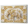 DIY Pearl Painting Elephant for Home Wall Decor with Frame(20x30cm)