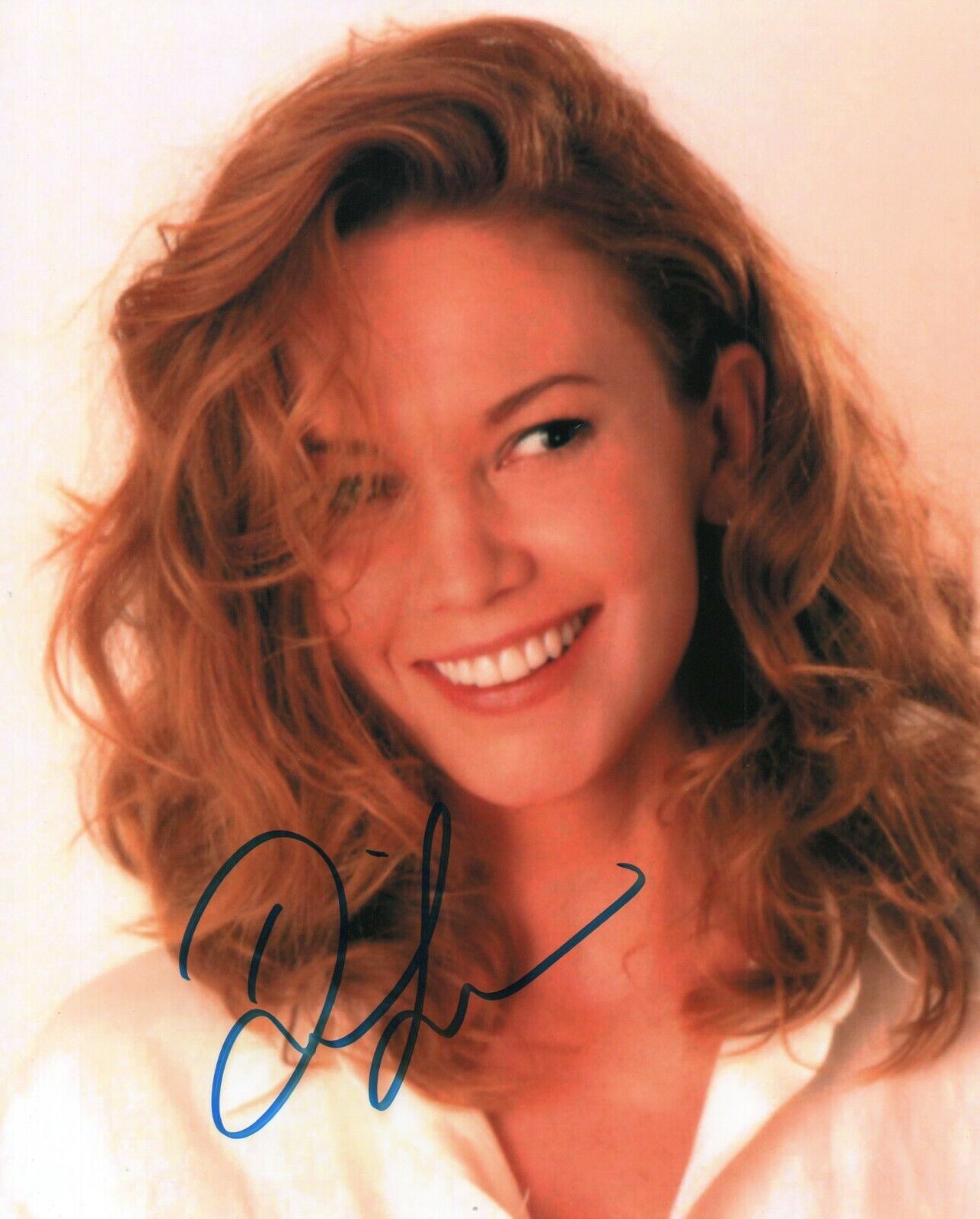 Autographed Diane Lane signed 8 x 10 Photo Poster painting Cute