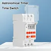 Wide Voltage AC 85-265V Astronomical Timer Switch Din Rail Sunrise Sunset Timer