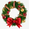 Christmas Wreath And Bow-11CT Counted Cross Stitch 40*40cm tapestrymarket