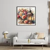 Flower Lantern - 11CT Counted Cross Stitch - 40*40cm - Flower