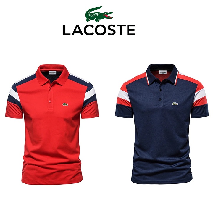 Lacoste®Męskie koszulki polo, 2 sztuki w opakowaniu