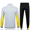 Joyfball 2024/2025 Liverpool Long Zipped Jacket Gray Soccer Jersey 1:1 Thai Quality 