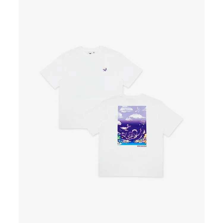 BTS Festa 10th Anniversary Festa Graphic White T-shirt