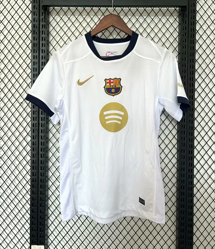 2025-26 Barcelona White - Jersey - Fan Edition