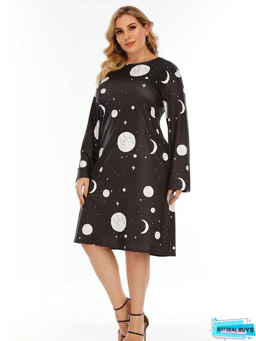 Casual Loose Pocket Plus ress