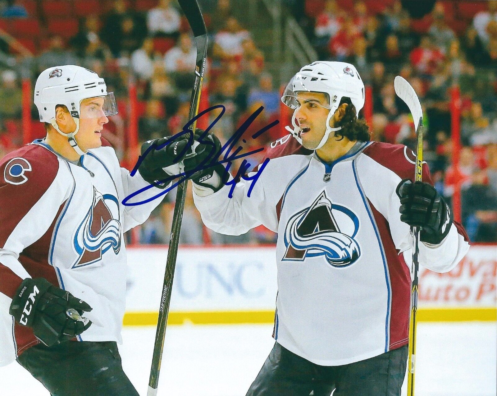 Signed 8x10 MARK BARBERIO Colorado Avalanche Autographed Photo Poster painting - COA