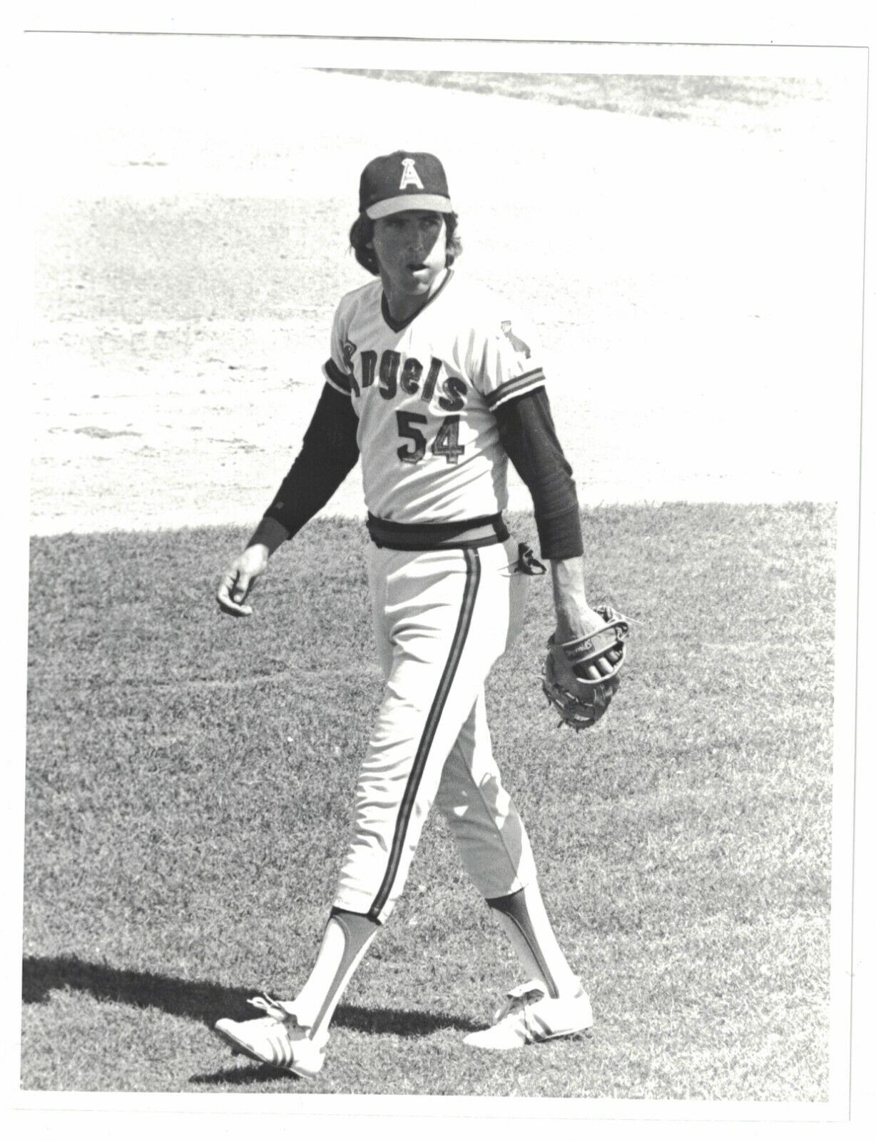 Billy Smith California Angels 8x10 Vintage Baseball Photo Poster painting RH