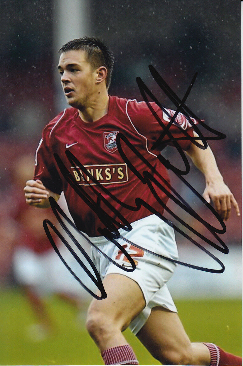 WALSALL HAND SIGNED MATTY FRYATT 6X4 Photo Poster painting 1.