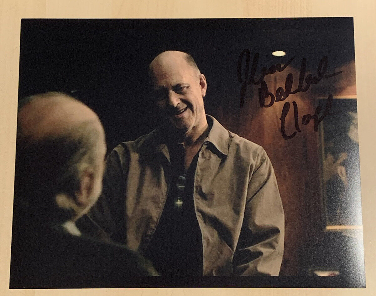 JOHN BEDFORD LLOYD HAND SIGNED 8x10 Photo Poster painting ACTOR AUTOGRAPHED OZARK SHOW RARE COA