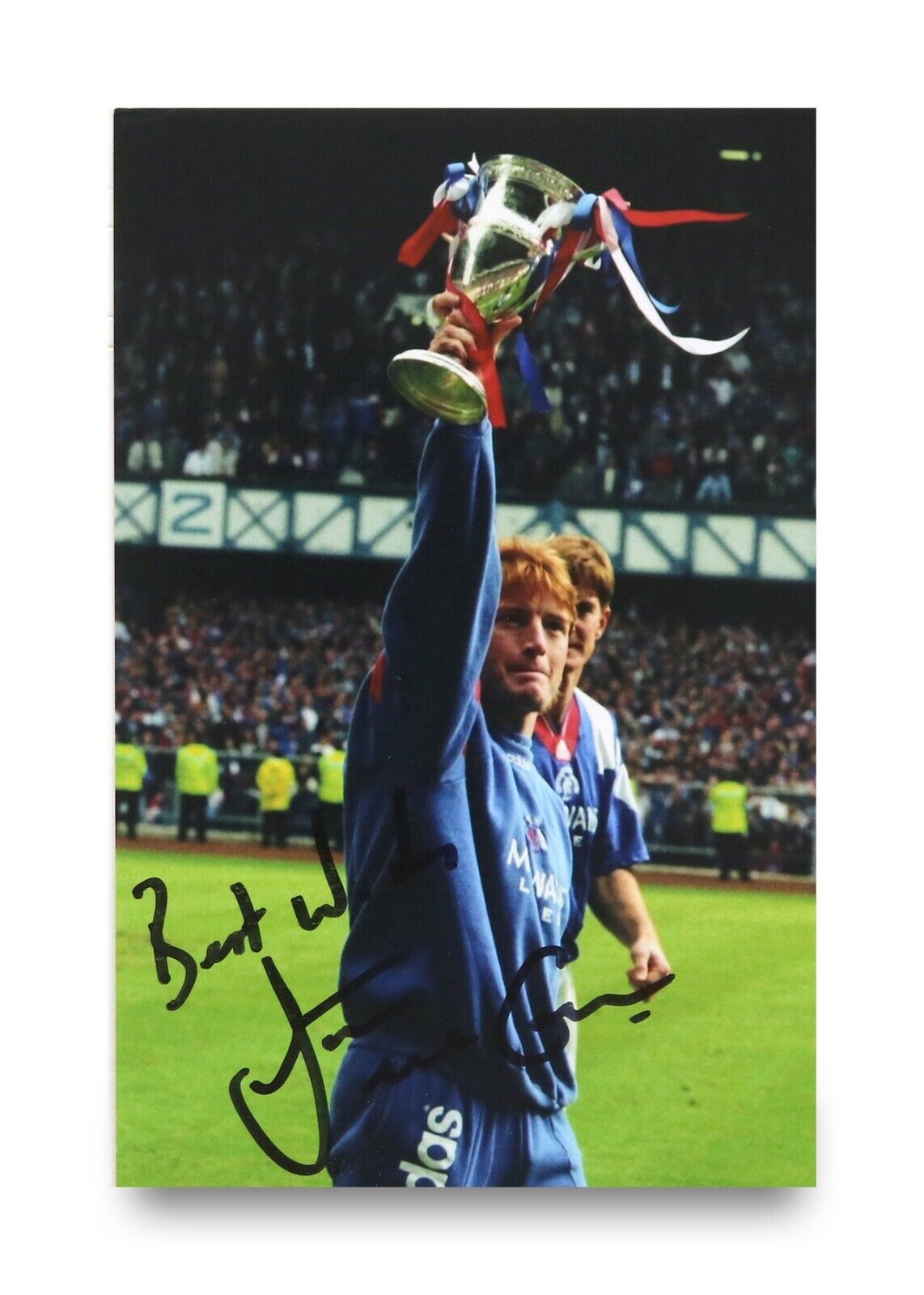 Stuart McCall Signed 6x4 Photo Poster painting Glasgow Rangers Bradford City Autograph + COA