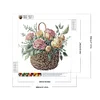 Diamond Painting-DIY Crystal Rhinestone Basket Bouquet