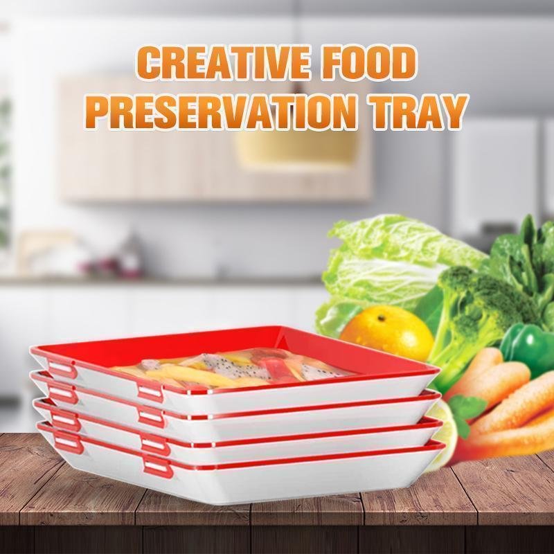 Plateau de Conservation des Aliments Créatif