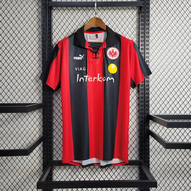 Eintracht Frankfurt Home Retro Shirt Kit 1998-2000