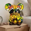 Resin Luxury Elegant Vintage Lights Handmade Cute Animal & Mythical Figure Night Light Lightweight for Daily Office Work Outdoors Leisure Occasions