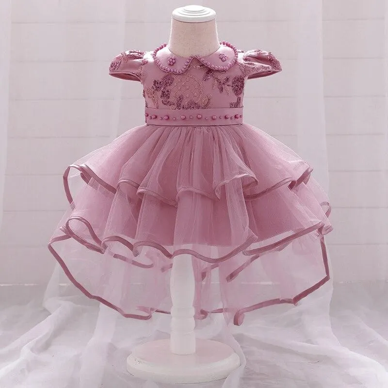 2021 Summer Newborn 1st Birthday Dress For Baby Girl Dress Butterfly Baptism Dress Wedding Princess Dresses Girl Party 1 2 Year