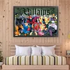 (Big Size)Disney Villains - 11CT Stamped Cross Stitch - 70*45cm - Disney