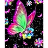 >SALE<6pcs 5D DIY Full Round Drill Diamond Painting Animal Butterfly Decor Art 30x40cm