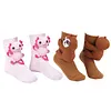 3D Knit Socks Funny Warm Cute Socks Double Layer Hand Crocheted Sock Middle Tube Socks for Autumn/Winter for Men & Women