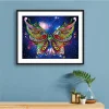 Colorful Cartoon Butterfly  | Full Round Diamond Painting Kits