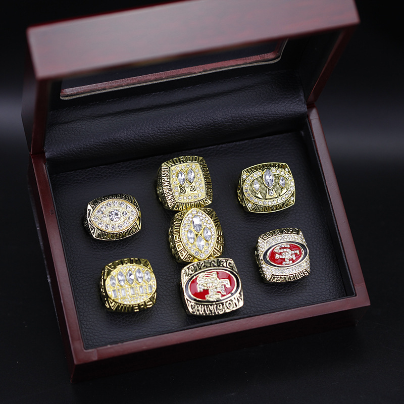 Pittsburgh Steelers NFL Super Bowl Championship Rings & Trophy luxury set