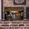 Route 66 Car - Metal Tin Signs(8*12Inch/12*16Inch) - Garage&Transport