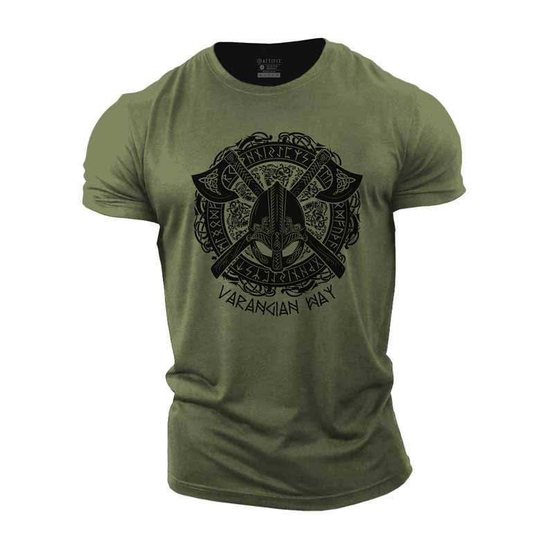 Cotton Sports Fitness Short Sleeve T- shirt Style Q tacday