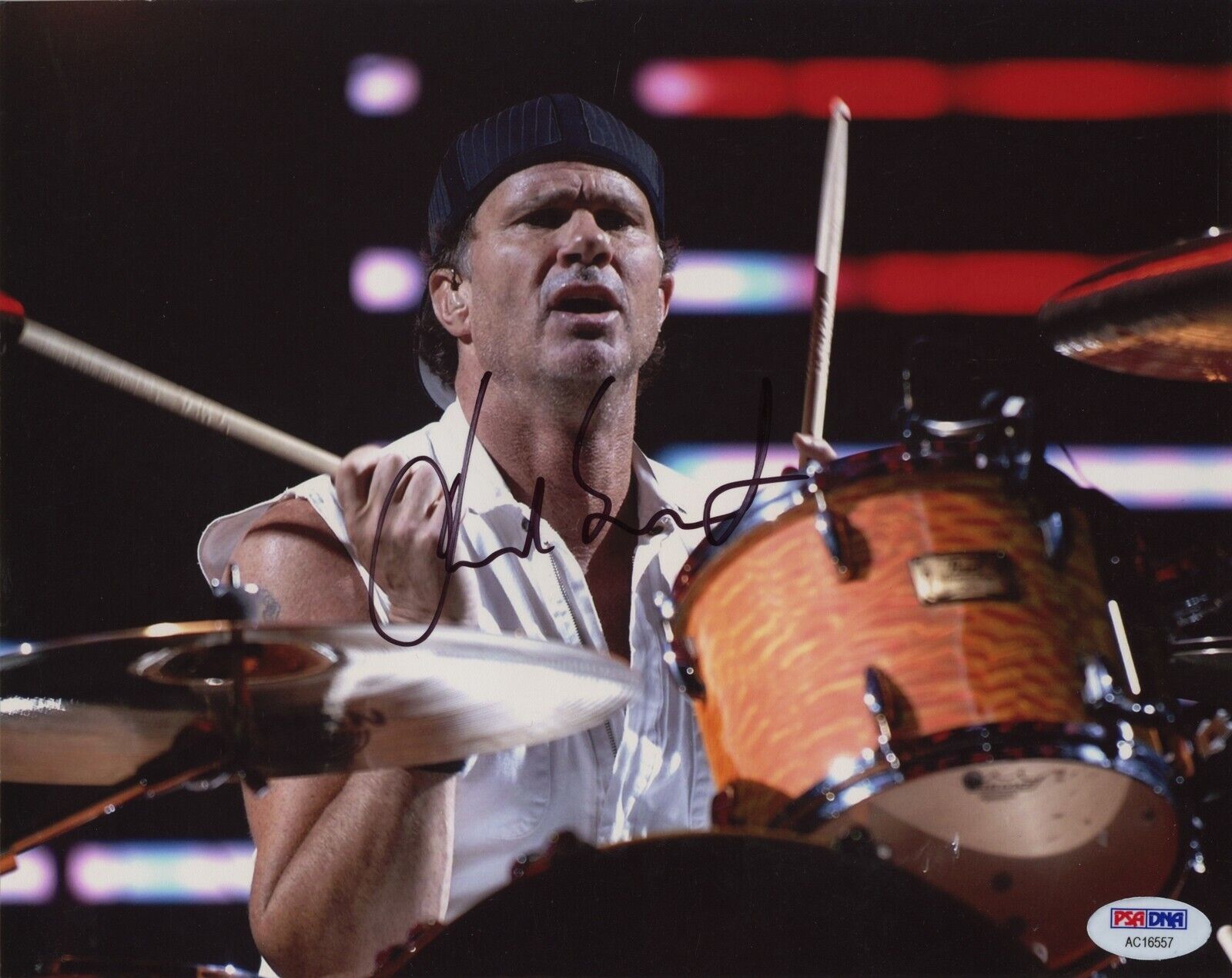 CHAD SMITH 8x10 Photo Poster painting Signed Autographed Auto PSA DNA Red Hot Chili Peppers