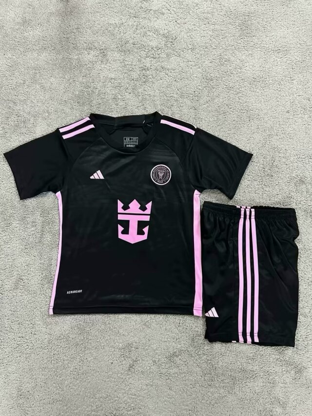 24/25 Miami Away Kids Kit Football Shirt Thai Quality