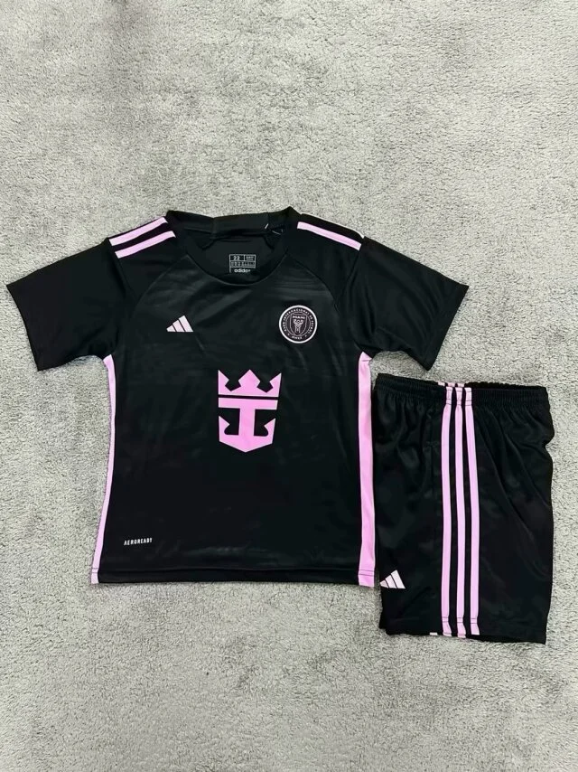 24/25 Miami Away Kids Kit Football Shirt Thai Quality